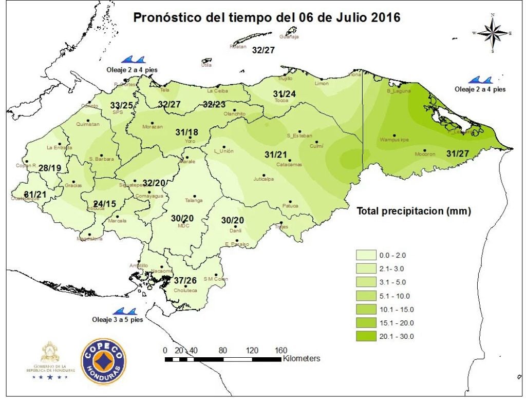 Tipos De Clima De Honduras