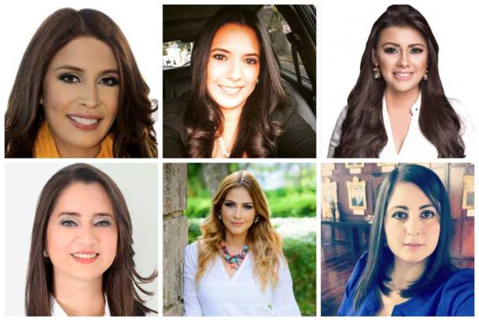 Candidatas a diputadas en Honduras bellas candidatas a diputadas