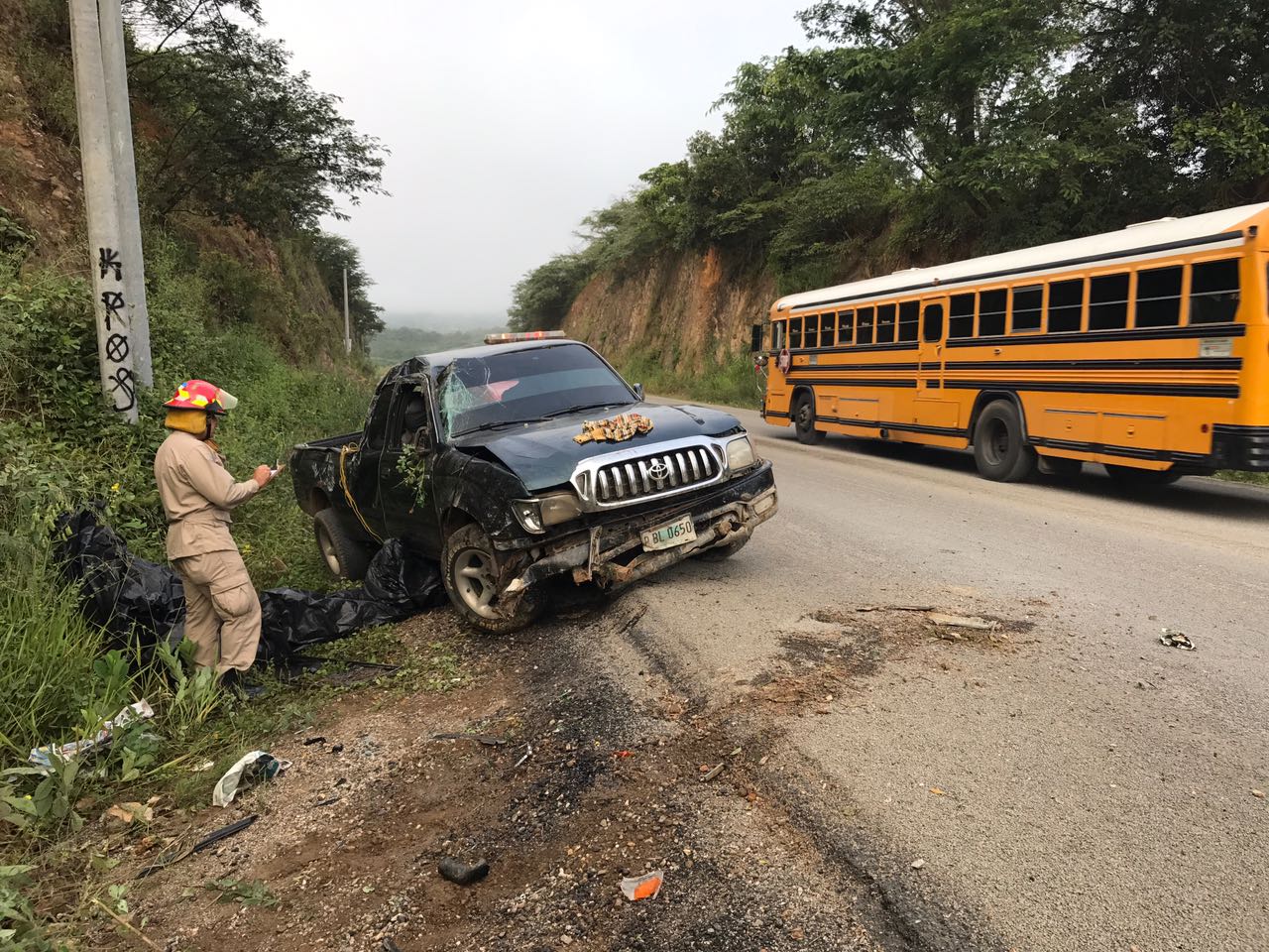 Tres Personas Heridas Deja Un Accidente En Carretera De Olancho