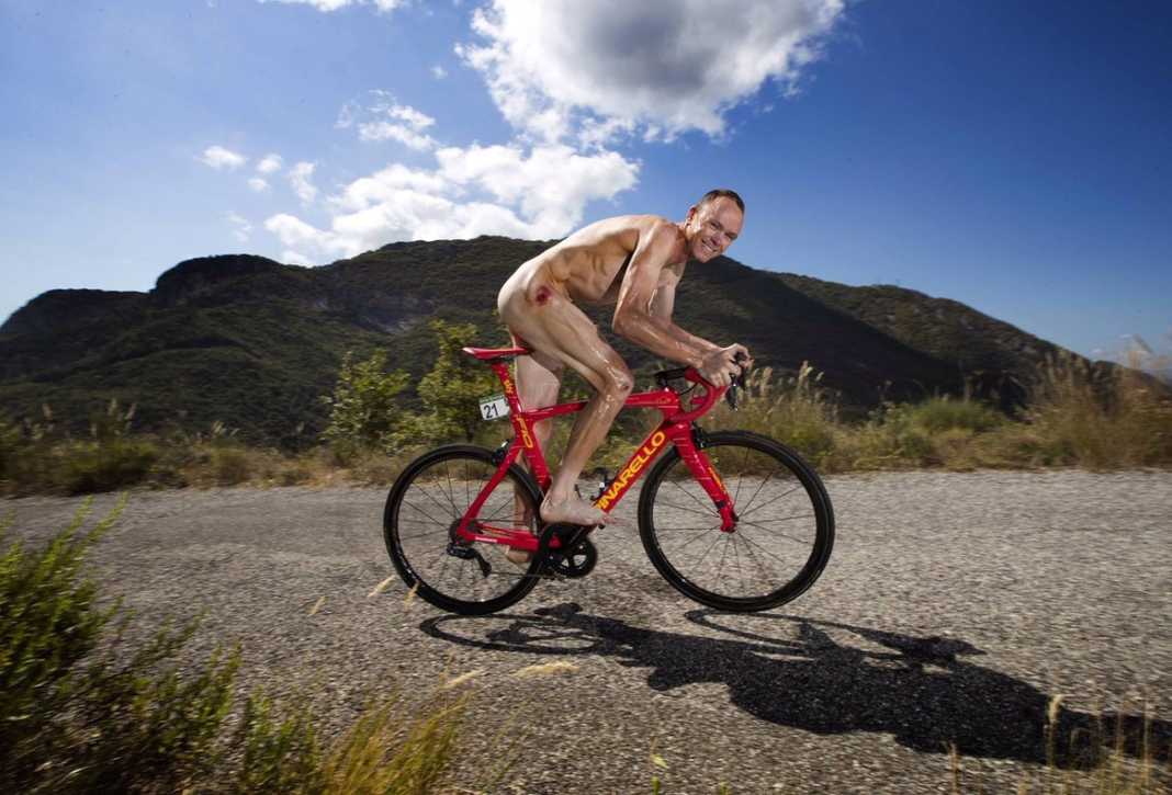 Chris Froome Posa Desnudo En Bicicleta Antes Del Mundial De Ciclismo