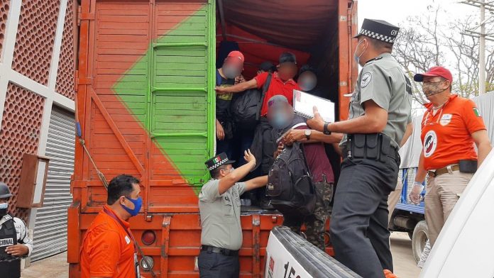 México interceptan migrantes centroamericanos México interceptan migrantes centroamericanos