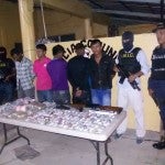 Capturan a 7 miembros de una peligrosa banda en al capital de Honduras