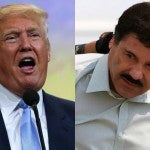 Donald Trump llama al FBI por amenazas de El Chapo Guzmán