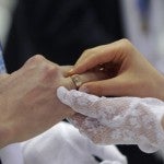 Unification Church Holds Mass Wedding