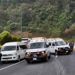 México Vuelca camioneta con 40 migrantes; varios muertos y un hondureño herido