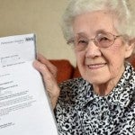 Una abuela británica, ‘embarazada’ a los 99 años