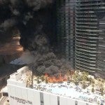 VIDEO Al menos dos heridos en el incendio de un hotel en Las Vegas
