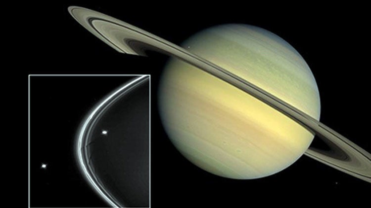 Investigadores resuelven el enigma del anillo de Saturno