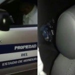 Captan a empleado público borracho, durmiendo dentro carro del Estado de Honduras