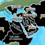 El escalofriante mapa que muestra el plan de ISIS para apoderarse del mundo en 20202