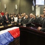 Honduras Rinden emotivo homenaje póstumo a Marco Antonio Andino en el Congreso Nacional