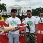 La petición de un migrante hondureño en su visita a la Casa Blanca