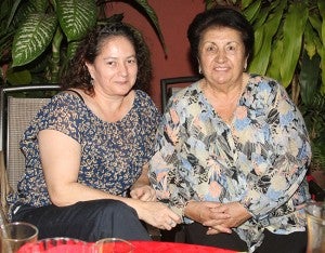 Sonia Rishmawi y Tina Canahuati.