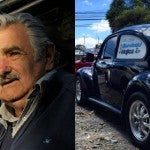 VIDEO Caravana de Escarabajos recibe en Guatemala a expresidente uruguayo Mujica