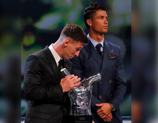 Mejor jugador UEFA: Messi arrolla y se lleva el galardón