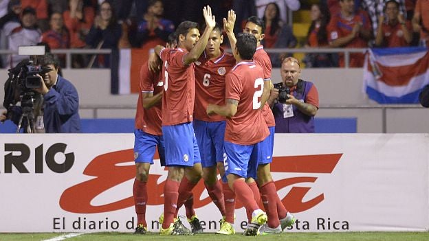 Costa Rica vence 1-0 a Uruguay en partido amistoso