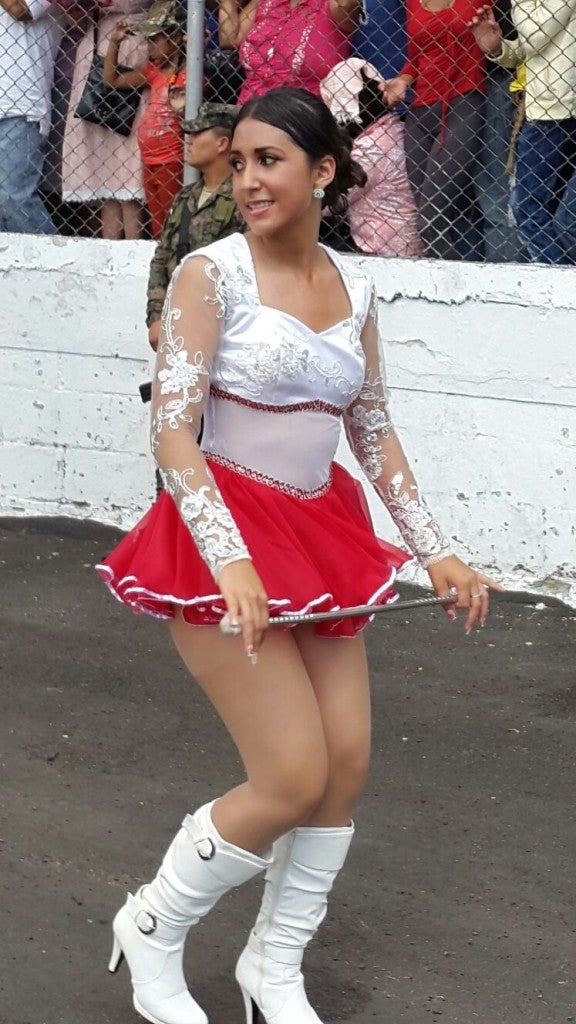 Belleza y patriotismo Arrancan los desfiles del 15 de Septiembre en Tegucigalpa  (2)