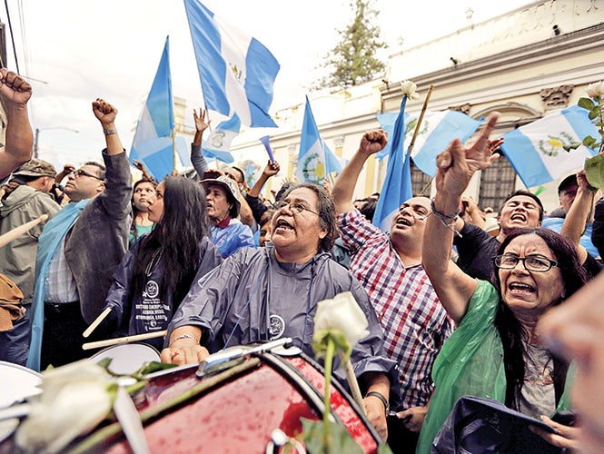 Así nació la revolución que desmoronó la corrupción en Guatemala