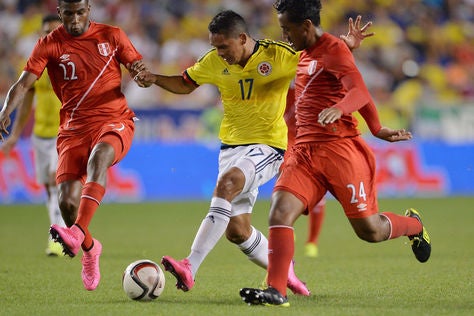 Perú le arranca un empate a Colombia al final en amistoso en Estados Unidos
