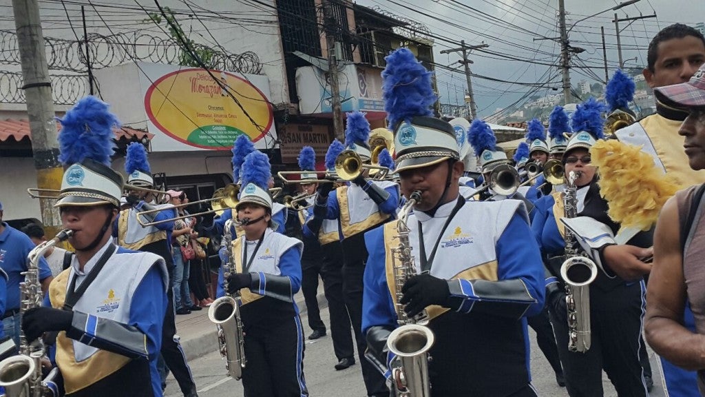 Color, belleza y patriotismo Arrancan los desfiles del 15 de septiembre en Tegucigalpa  (2)
