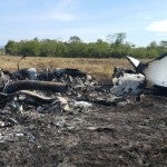 Honduras Hallan narcoavioneta incinerada en San Esteban, Olancho