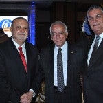 Roberto Larios Silva, Julio Escoto y Juan Bendeck.