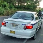 La Ceiba En interior de taxi hallan cadáver