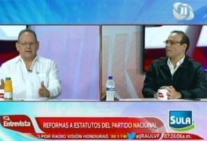 JOH por la reelección, será candidato único en PN, confirman  Rodolfo Zelaya y  , Fernando Anduray.