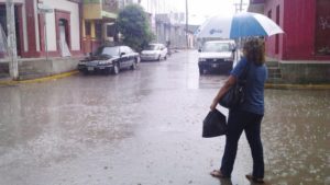 Continuarán las lluvias en en Honduras.