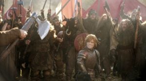 Game of Thrones . Tyrion Lannister (Peter Dinklage) demostró sus habilidades de guerrero desde la primera temporada. (Foto: HBO).