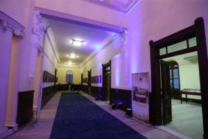 Así de hermosos lucen los pasillos, paredes y pisos del ala norte de la Antigua Casa Presidencial.