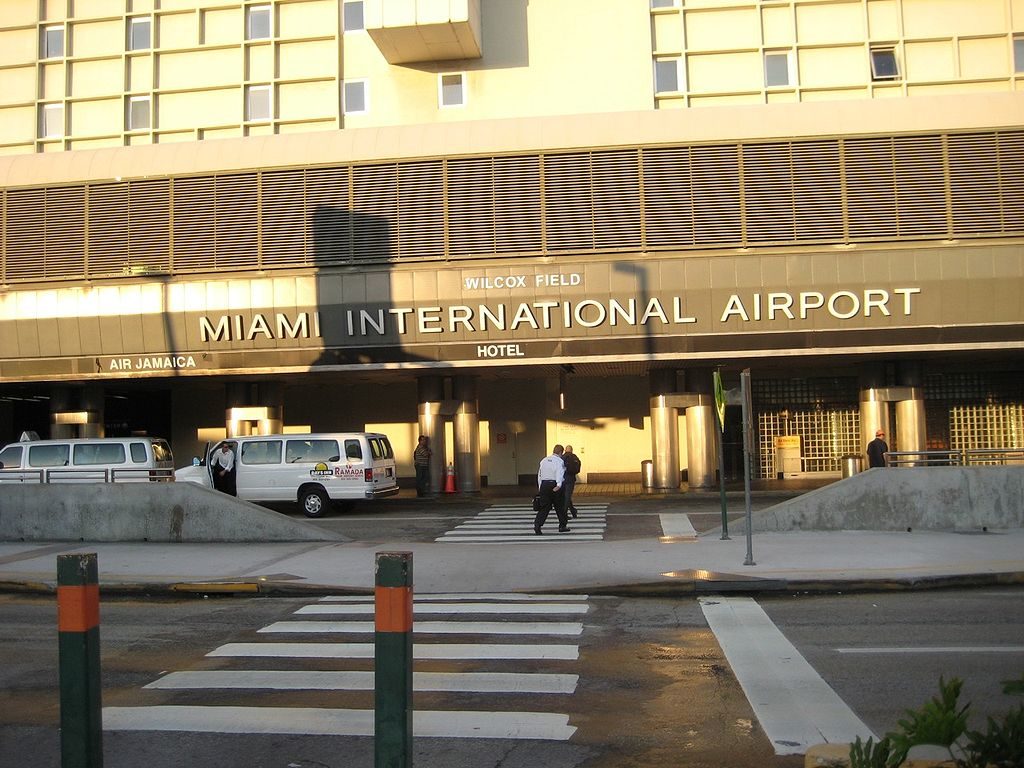 Aeropuerto de Miami.