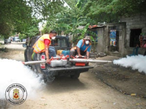 Realizan fumigación en el sector de Chamelecón para contrarrestar el zika