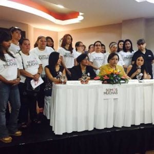Mujeres solicitan despenalizar aborto terapéutico en Honduras.
