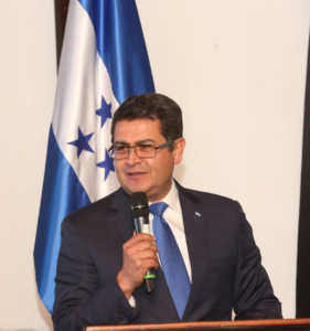 Presidente de Honduras, Juan Orlando Hernández