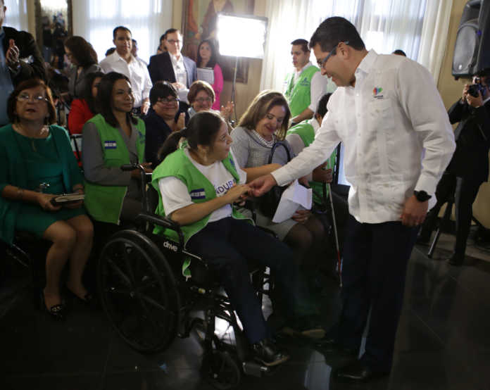 Honduras para todos, discapacitados