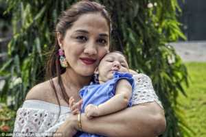 La pequeña Darah es una gran bendición para su familia