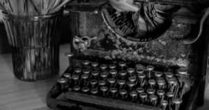 Maquina de escribir.