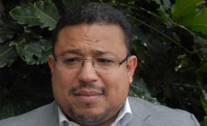 Omar Rivera, coordinador general de la ASJ y miembro de la Comisión depuradora.