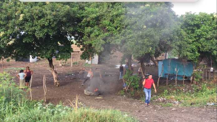 desalojo de pobladores en La Lima