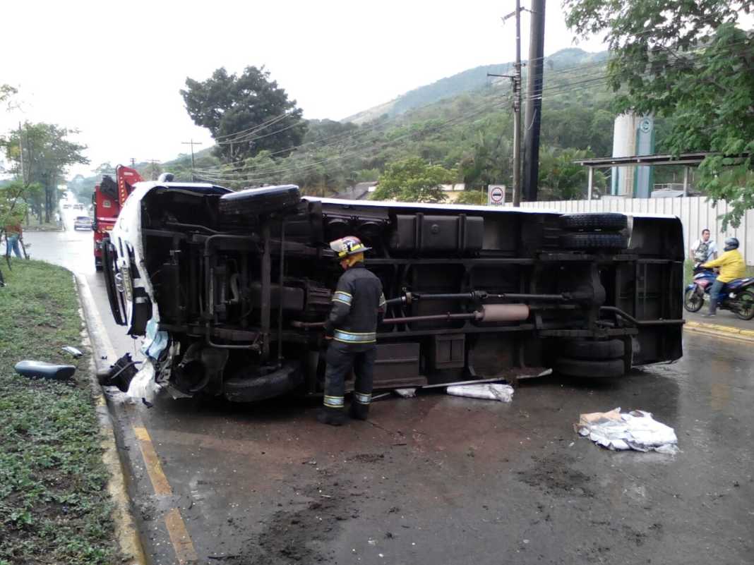 accidente vial en San Pedro Sula