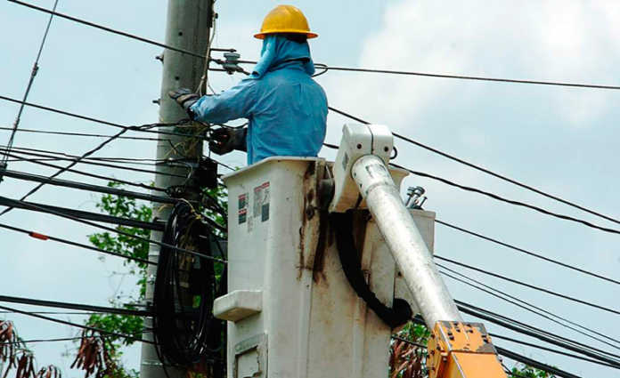 Sin energía en Tegucigalpa