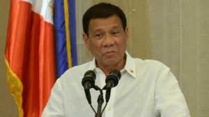 Presidente filipino se compara con Hittler