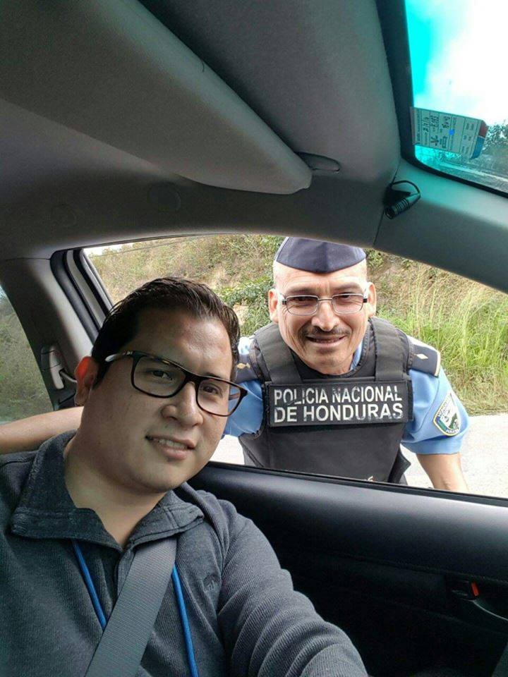policía hondureño