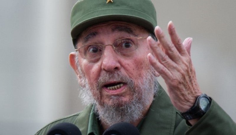 Muere a los 90 años Fidel Castro.