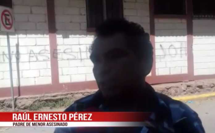 Nicaragüense lamenta la violación y asesinato de su hijo