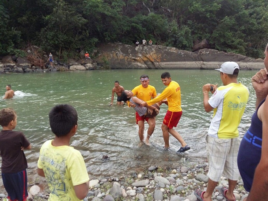 Rescatan cuerpo de joven ahogada en Pespire