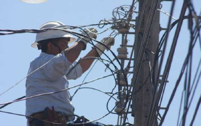 cortes de energía en San Pedro Sula