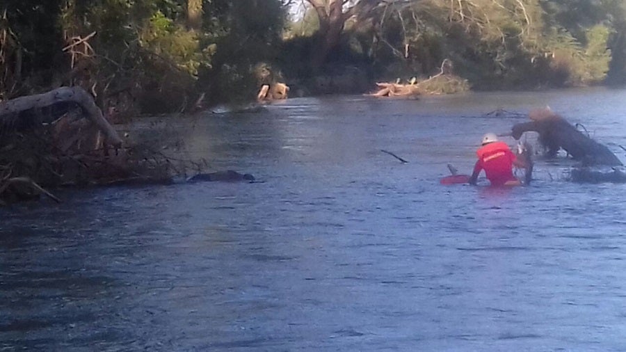 Muere ahogada señora de tercera edad en el rio Guayapee