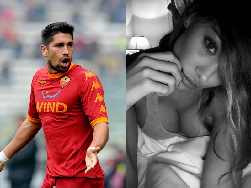 Modelo Playboy ex de Marco Borriello public video con su hijo y